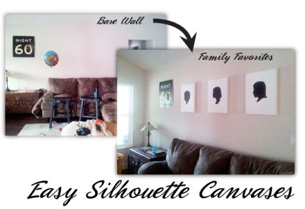 Silhouette Canvases Photo